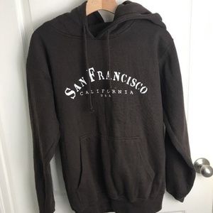 Toomby Athletic Brown Pullover Hoodie